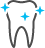 Icon of sparkling tooth
